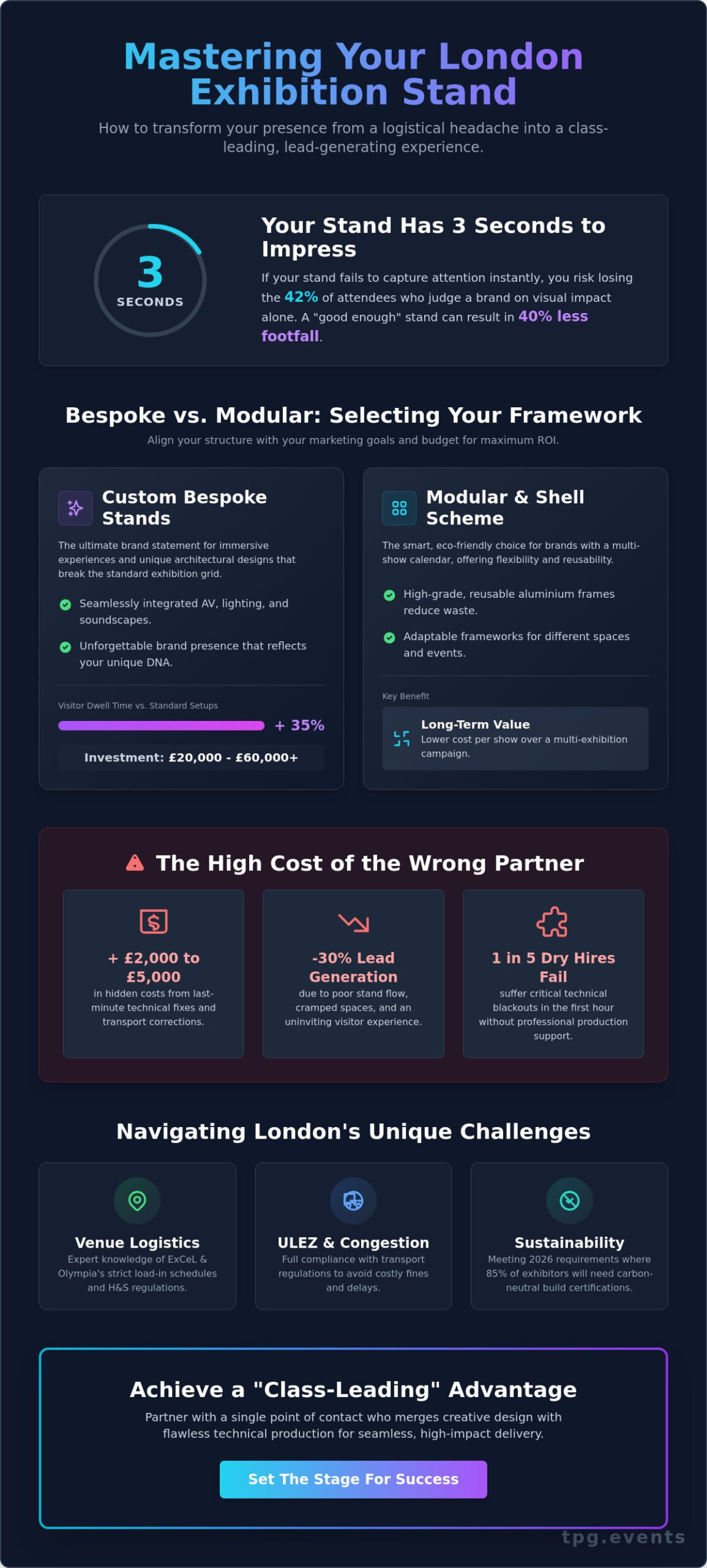 Exhibition Stand Contractors London: A Guide to Class-Leading Stand Design & Build