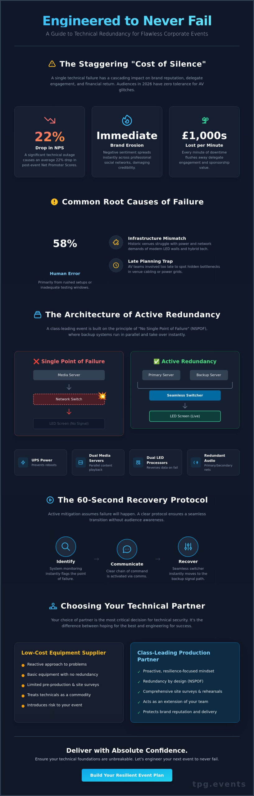 The Ultimate Backup Plan for Event Technical Failure: A 2026 Guide