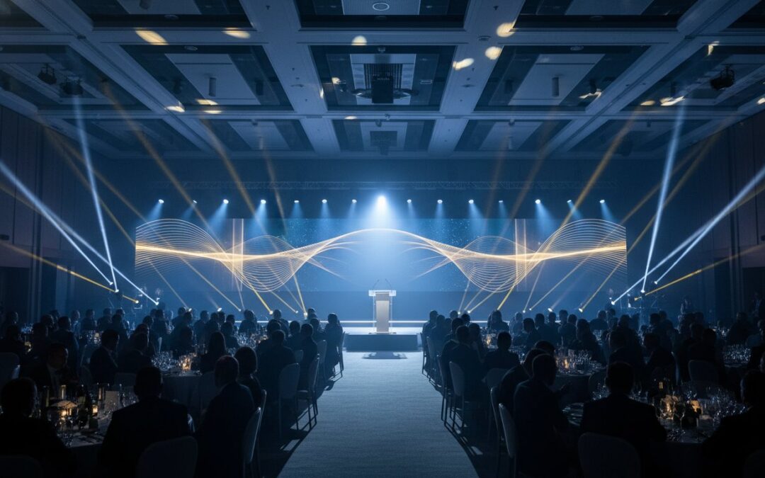Professional Lighting Hire for Awards Dinners: The 2026 Production Guide